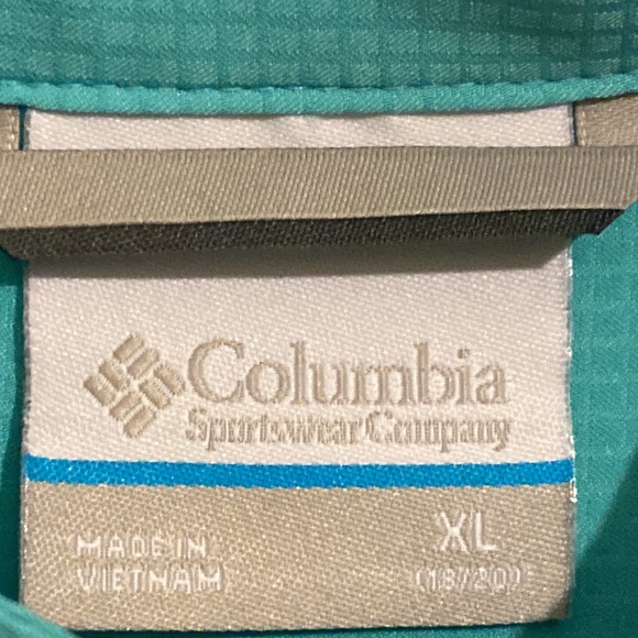 NWT Columbia PFG XL Dress 4 Pockets! Youth XL/18-20 UPF 40 Omni-Shade Omni-Wick - Picture 16 of 16